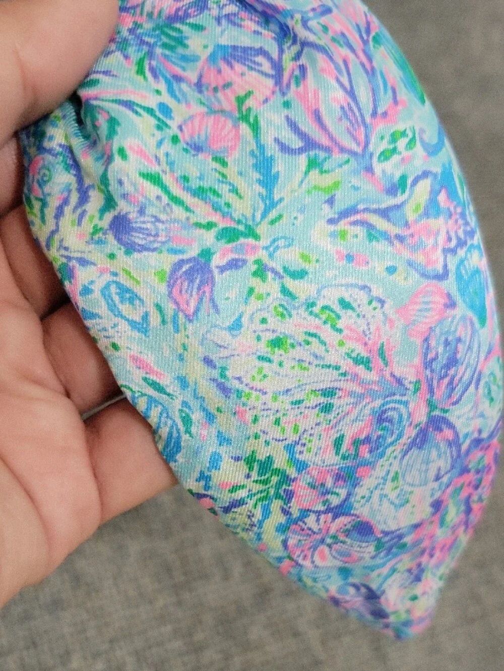 LILLY PULITZER Top Knot Wide Headband in Soleil It On Me